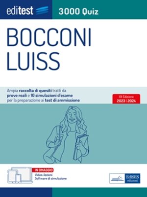 cover image of Editest 3000 quiz  Bocconi
